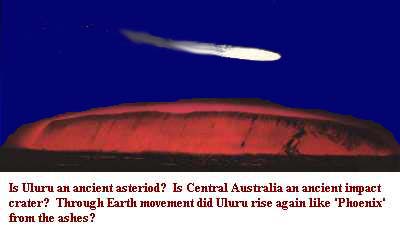 Uluru, an ancient asteroid?